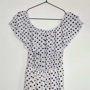 NWT Nordstrom / Punk Out Polka Dot Jumpsuit